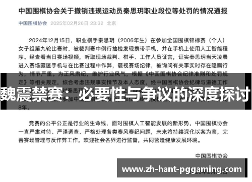 魏震禁赛：必要性与争议的深度探讨